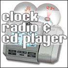 Clock Radio and CD player